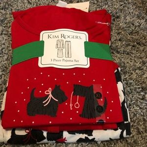 Kim Rogers 3 Pc pajama set
